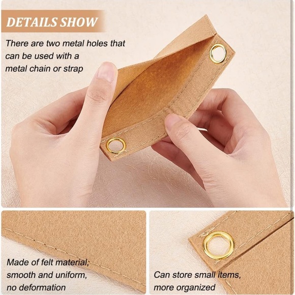 Felt Wallet Insert Sm-Med - Picture 4 of 4